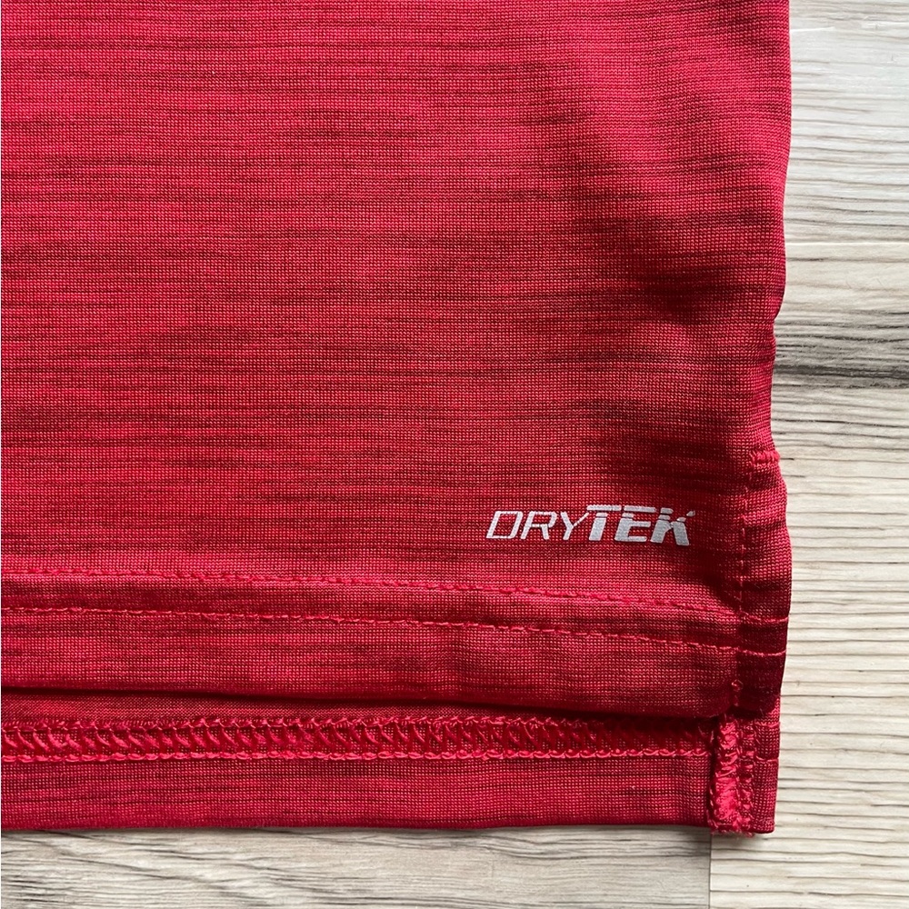 3/$30 | Tek Gear Dry Tek | Red Heather Performance Polo for Boys | M (10-12) - Picture 8 of 8